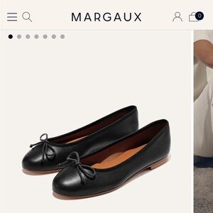 Margaux the DEMI Black Ballet Flats
